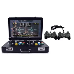 Console Arcade Pandora H3 23000 con Gamepad, scheda PCB con doppio pulsante Joystick, tavolo Video retrò, macchina Bartop, LCD da 18.5 pollici