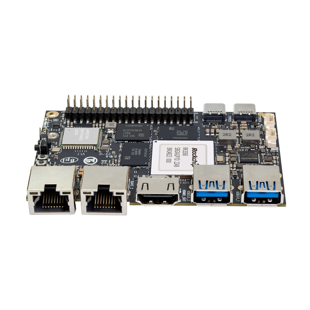 Banana Pi BPI-M7 RockChip RK3588 PI-co ITX Development Board ArmSom Sige7 GPU 5 channel 4K UI,Two 2.5G Ethernet Support WiFi 6