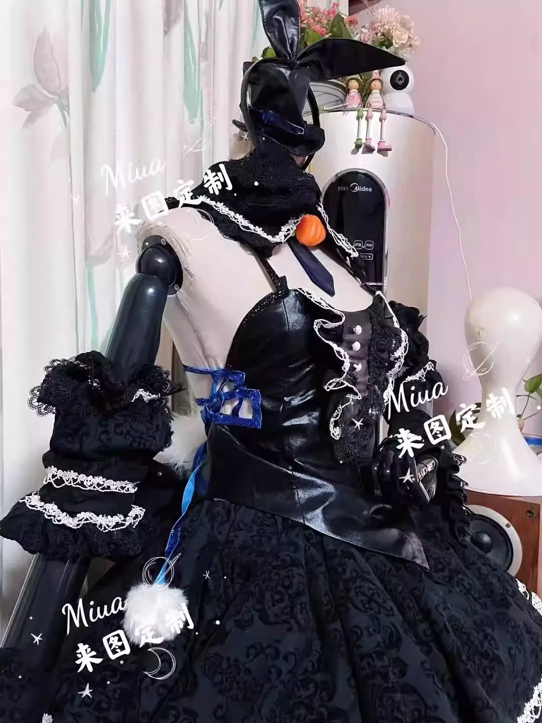 COS-HoHo [personalizado] Vtuber Hololive Usada Pekora nueva ropa traje de juego mágico encantador disfraz de Cosplay traje de Pascua de Halloween