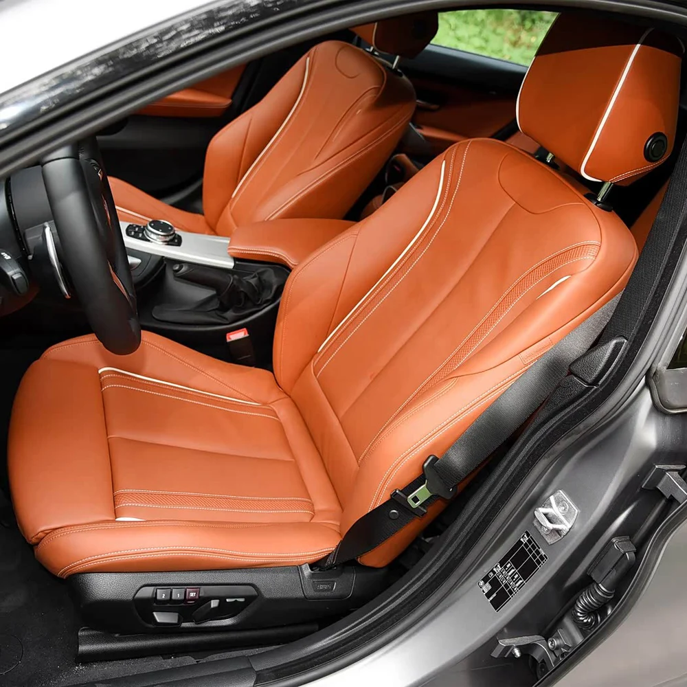 

Custom Car Seat Covers For BMW 4 Series 4-door Gran Coupe 2014 2015 2016 2017 2018 2019 2020 2021 PU Leather Cushion Accessories