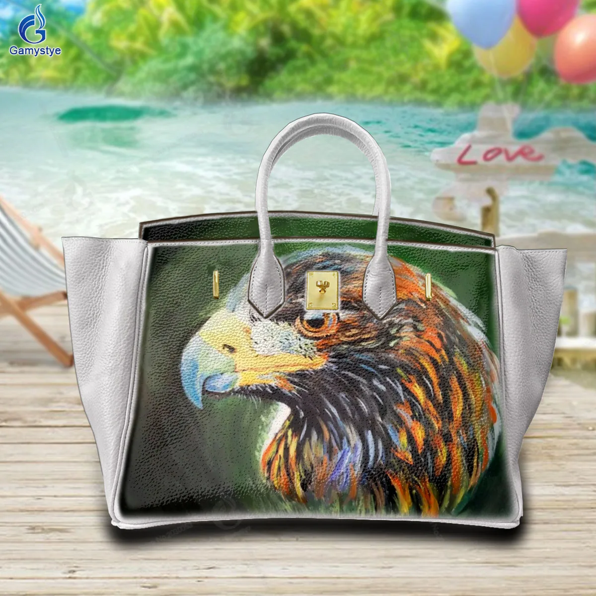 

Women Bags Top-Handle Bags Cross Body Bags Bolsas Marcas Owl Colorful Print Top Layer Cowhide Leather Personalizar bolso Art Han