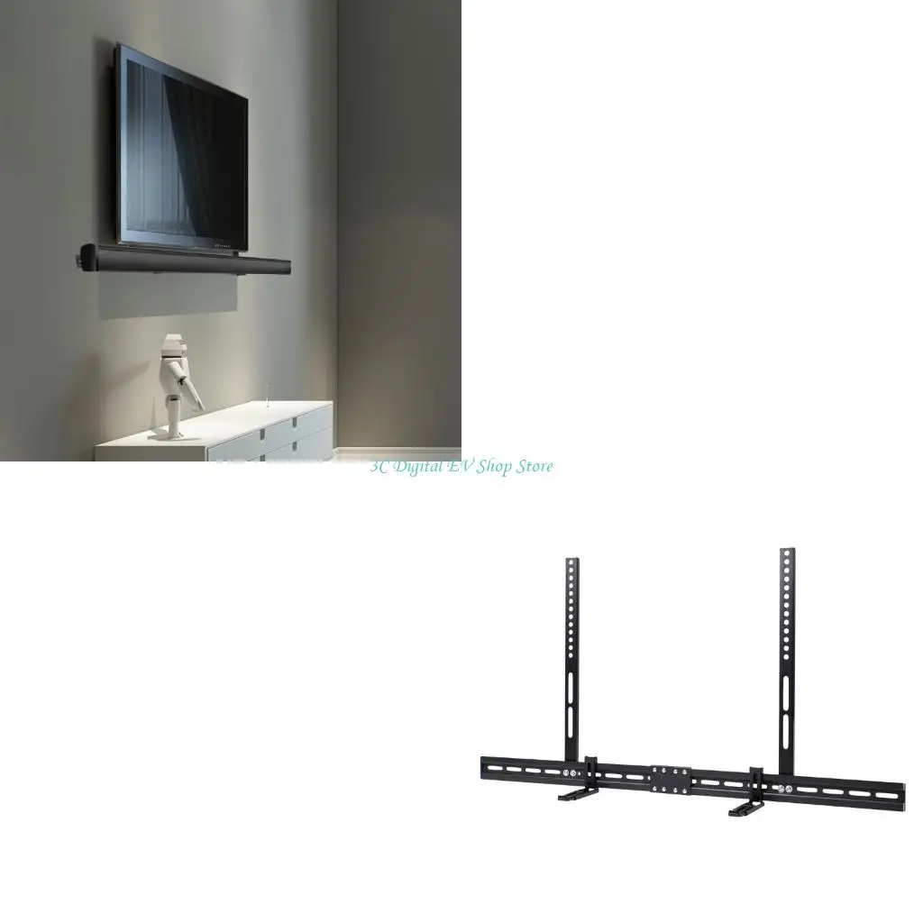 

Стальная конструкция E74D выдерживает вес до 6 кг. Монтажный кронштейн для звуковой панели