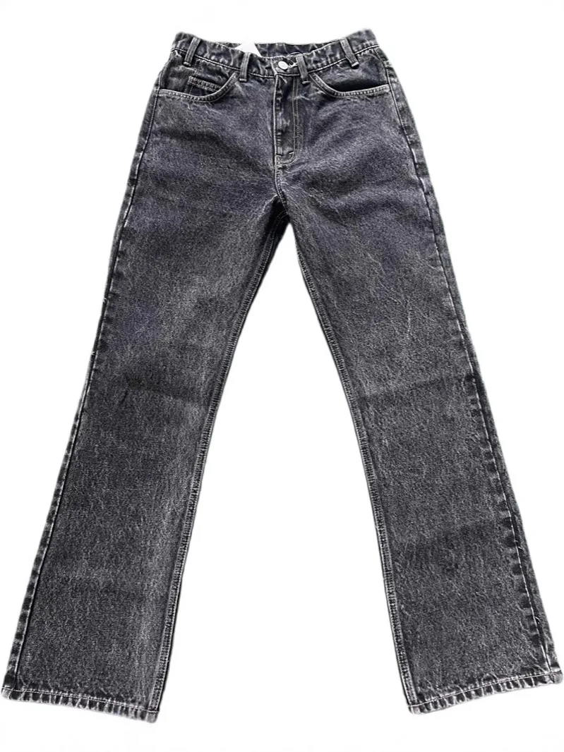 

Мужские джинсы Cleanfit Sle 2025 Autonus с мраморным узором Snowflake, микро-клеш, низкая посадка, длинные брюки, на молнии