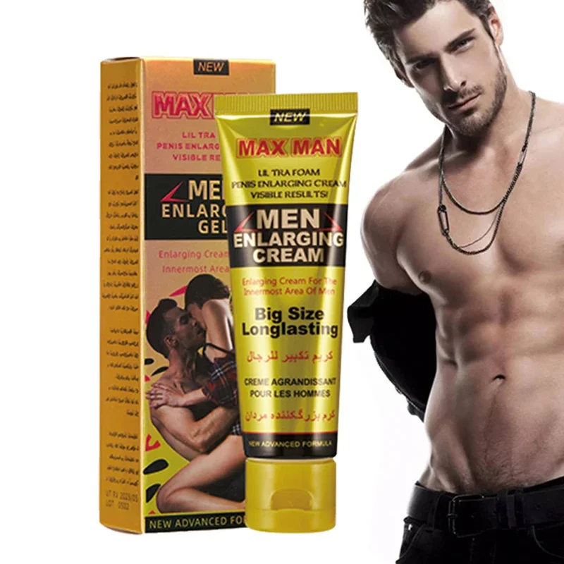 TITAN Penis Enlargement Cream Big Penis Strong Man Big Dick Penis Extender Erection Enhancer Gel Increase Growth Oil Sex Product