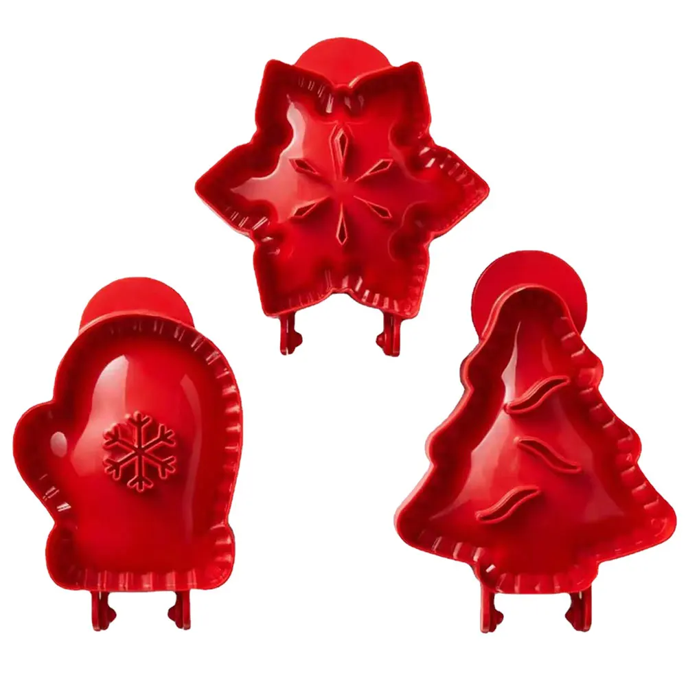 

3 Pcs Mini Pie Mold Bakeware Silicone Form Baking Pan Cake Tins Cakes Shape Shaped Fruitcake Molds Mould Chocolate
