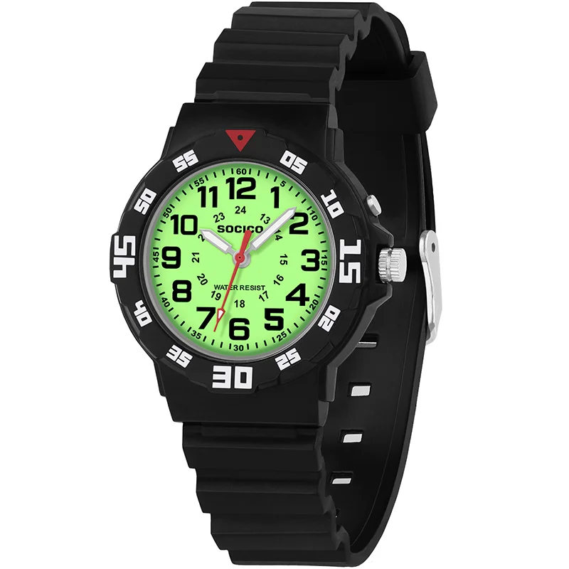 2026 Socico Watch For Kids Boys Sports Waterproof Watches Girls Silicone Digital Watch Casual Childrens Electronic Reloj view 2
