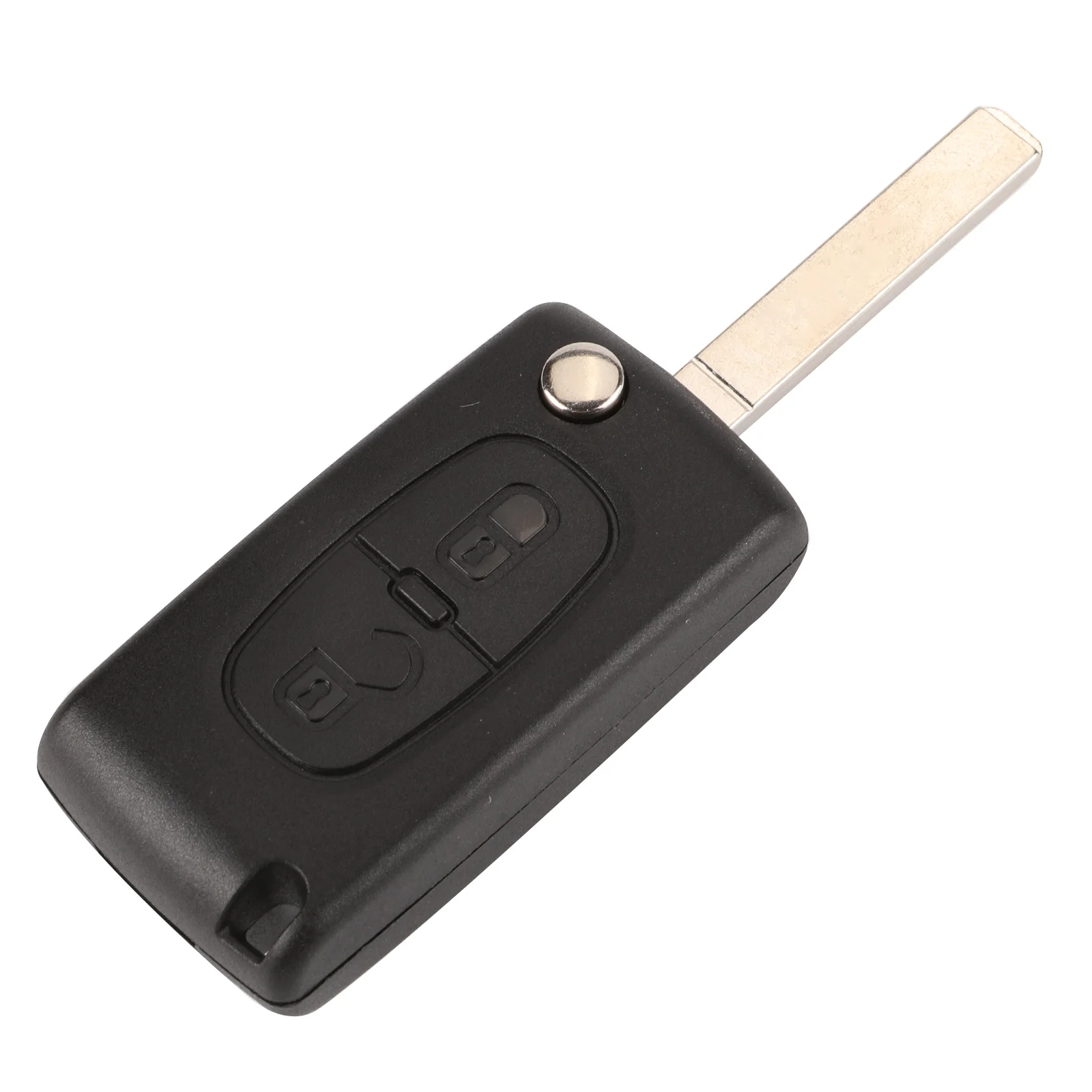 jingyuqin 2 Button VA2 Car Key For Citroen C2 C3 C4 PICASSO Remote Alarm Flip Auto Key Fob 433MHz ID 46 PCF7961 ASK Ce0536