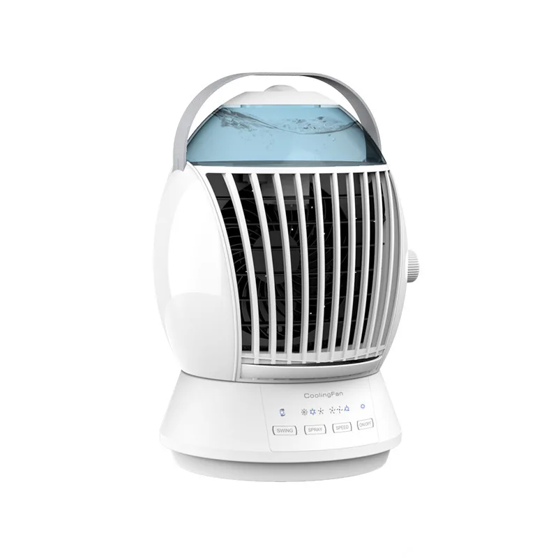 

Mini Cooling Fan USB Air Conditioning Fan Small Water Cooled Spray Fan Desktop Office Cooler