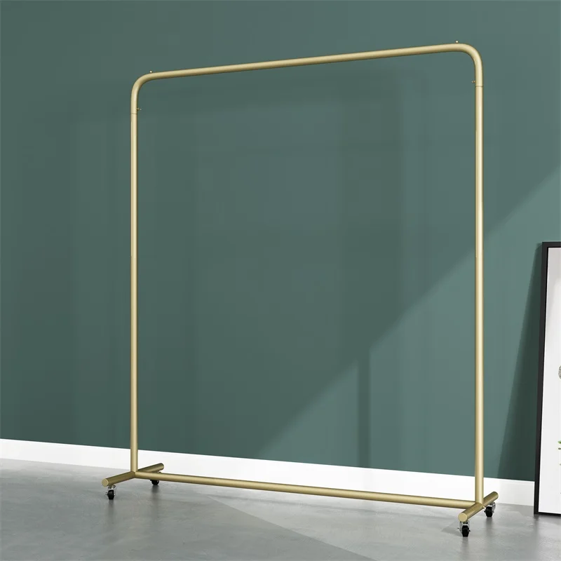 Aesthetic Place Saving Clothes Rack Minimalist Balcony Bedroom Corner Shelf Living Room Portant Vetement Rangement Shelf