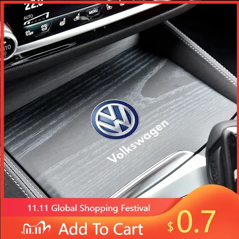 Emblema Decorativo para Auto VW, 80% Nuevo, Adhesivos con Logotipo para Volkswagen VW Golf 4 5 6 7 Jetta Polo Caddy GTI Bora MK7