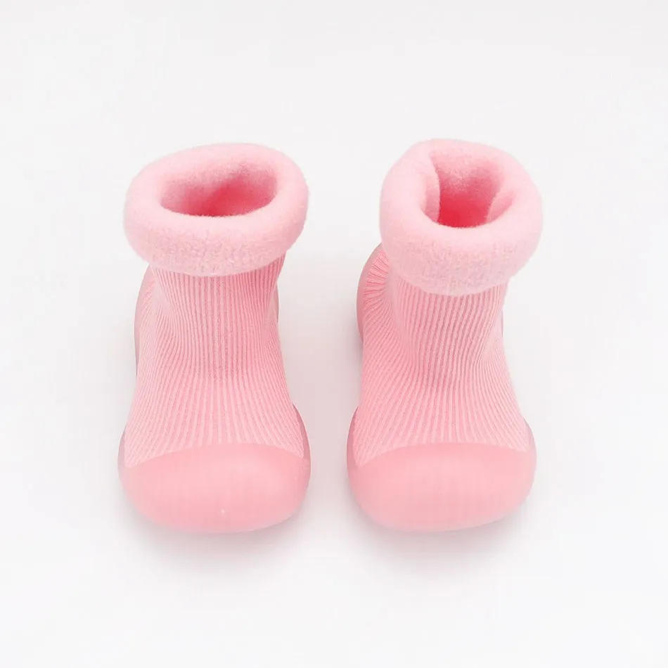 

Newborn Baby Thicker Socks Shoes Winter Baby Shoes Girl Boy First Walkers Kids Keep Warm Shoes Soft Soled Toddle Floor Sneaker