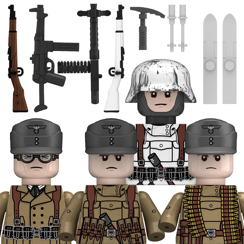 Ww2 الحروب العسكرية البريطانية الولايات المتحدة الإيطالية الصين السوفياتي الفرنسية الجيش الجندي نماذج صغيرة لعب الاطفال اللبنات هدية بنين فتاة