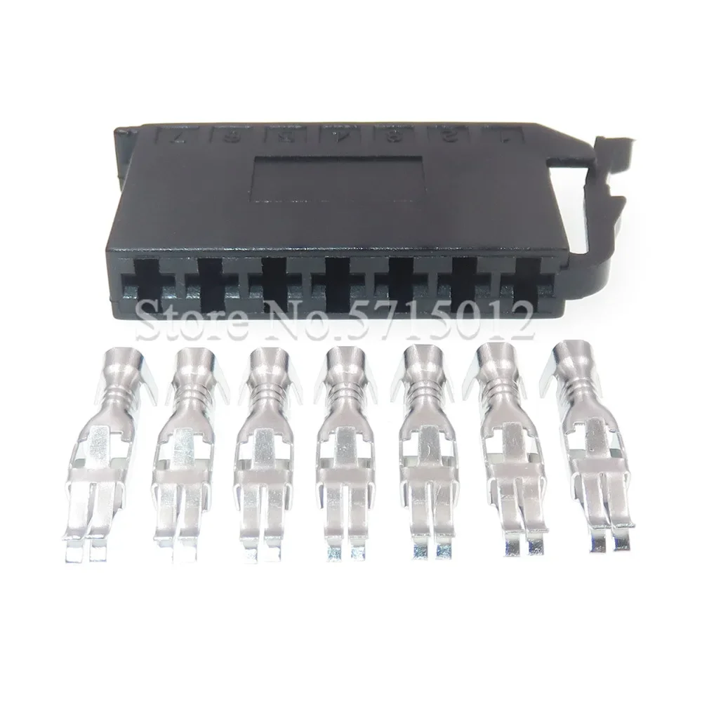 7 Hole 2.8 Series Car Wiring Socket With Terminal Automobile Unsealed Connector Auto Modification Parts