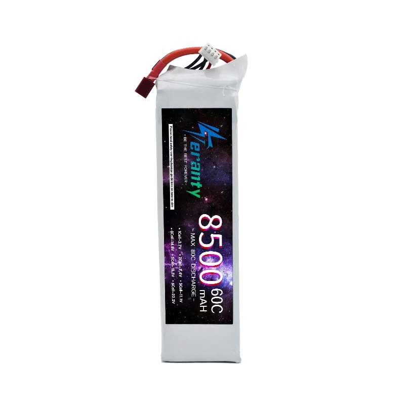 TERANTÍA 8500 MAH 3S batería Lipo para coche RC Drone cuadrirotor barco 60C 11,1 V batería T XT60 XT90 prise