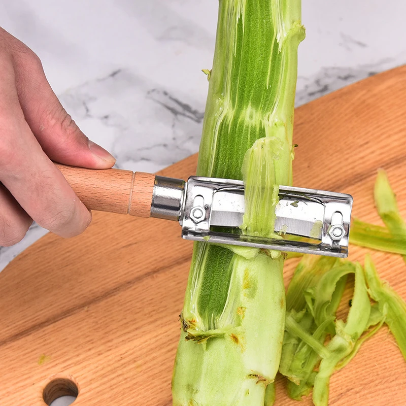 

1 Pc Stainless Steel Lettuce Peeler Manual Vegetables Potatoes Carrots Paring Knife Cutter Slicer Fruit Tool Kitchen Gadgets