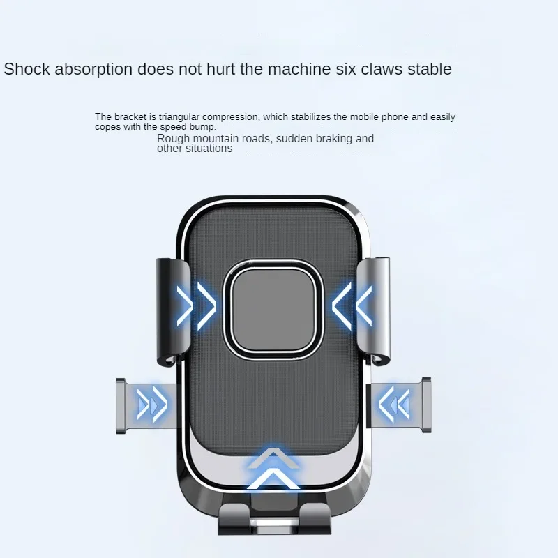 Motorcycles Bicycles Phone Holder Free Rotation Mobile Phone Navigation Bracket for Riding Shockproof for IPhone Xiaomi Samsung - náhled 5