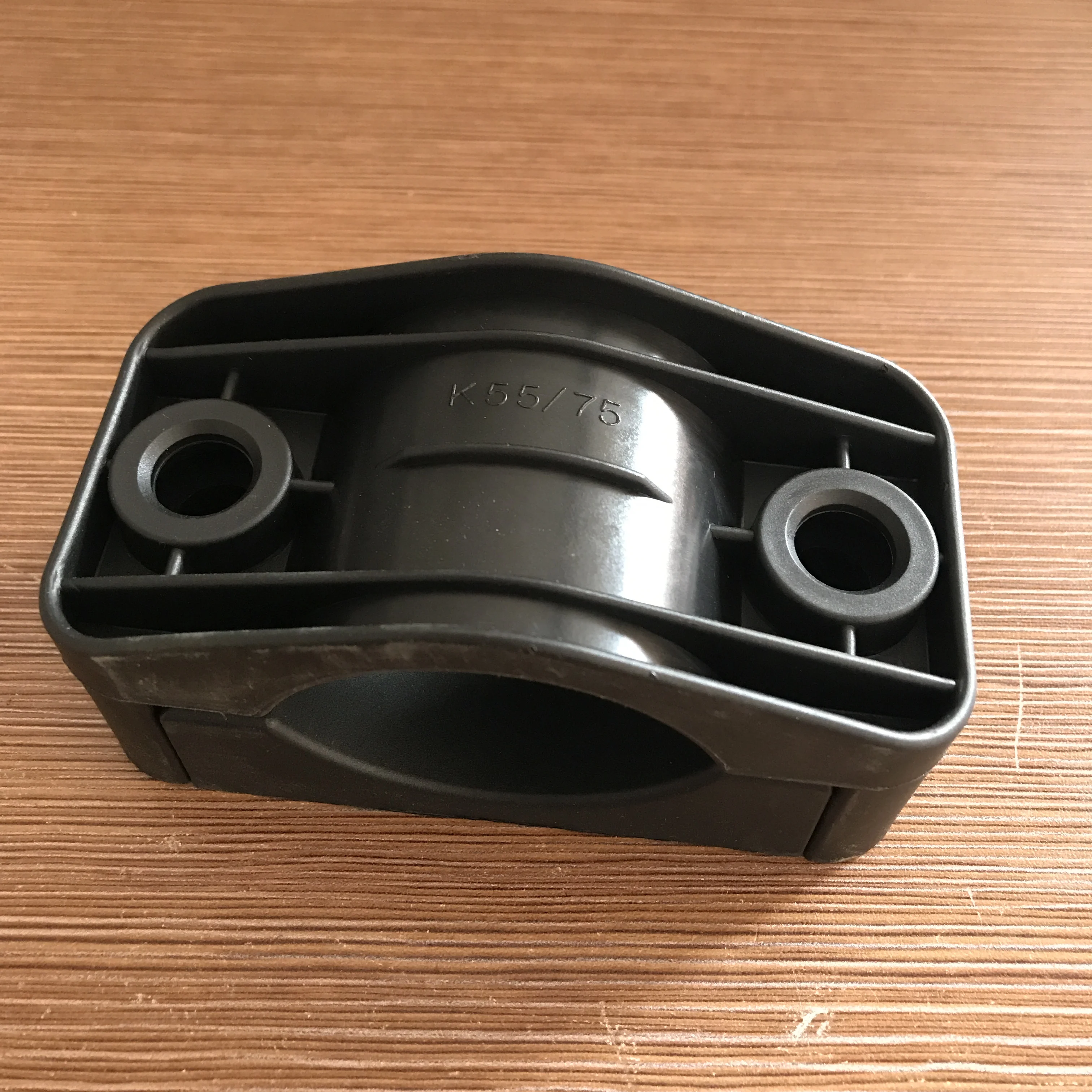 High voltage cable clamp cable fixture nylon pipe clamp three-core cable hoop wire clamp pipe