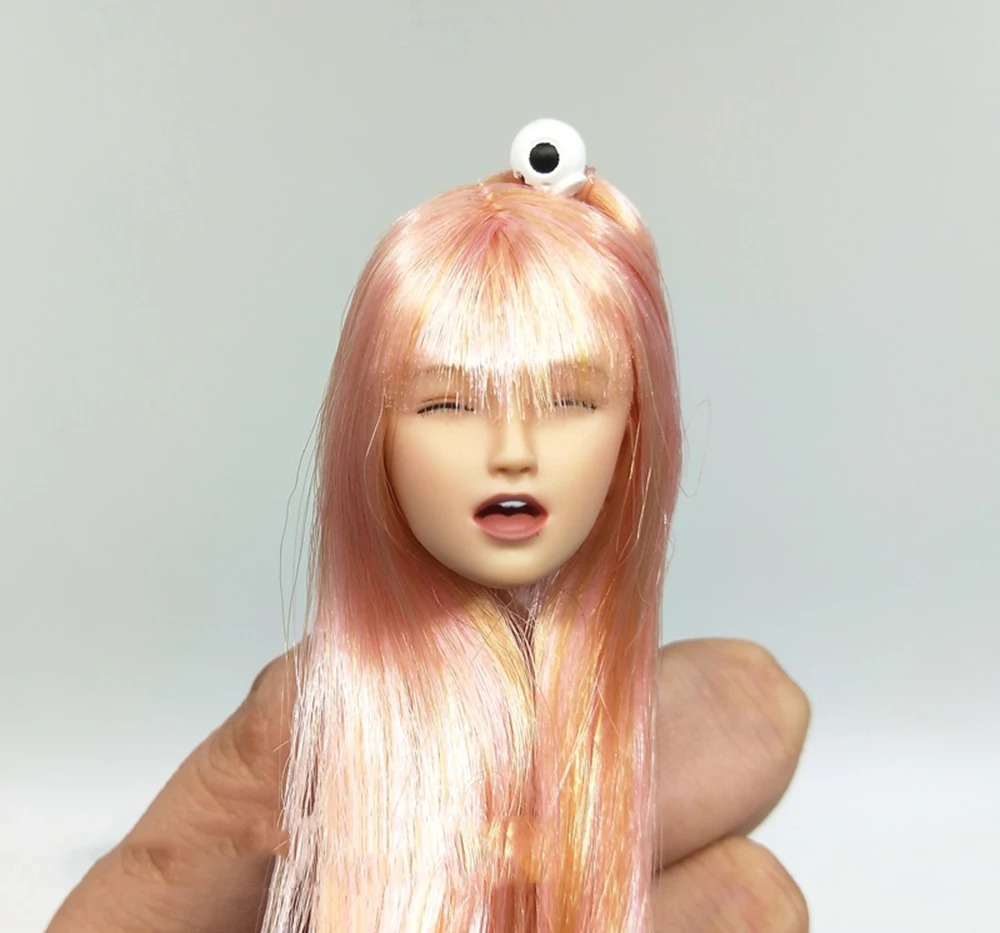 

VSTOYS 1/6th 19XG66 Fighting Volleyball Series Sweet Lovely Cute Girl Lifelike Head Sculpture For 12inch Slim TBL PH Body Action