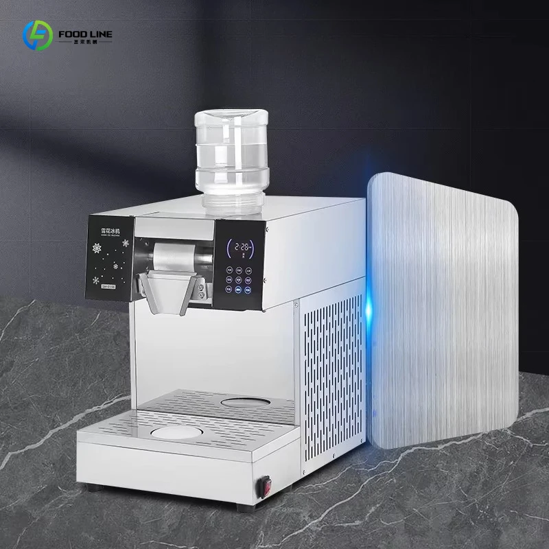 FL Commercial Snowflake Ice Shaver Bingsu Dessert Making Machine for Shop Cafe Store Frozen Treat Business