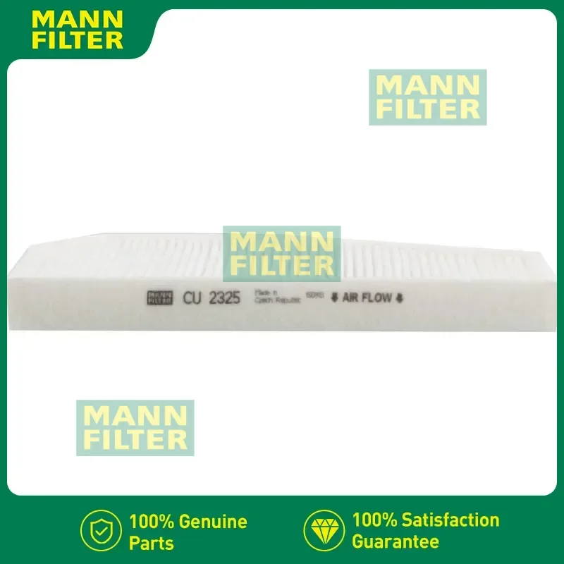 

CU2325/1 For AUDI(FAW.AUDI) A6L (C6) 2.0TFSI 2.4L 2.7TDI 2.8 3.0L 3.2 4.2FSI Cabin Air Filter 4FD819439A MANN FILTER