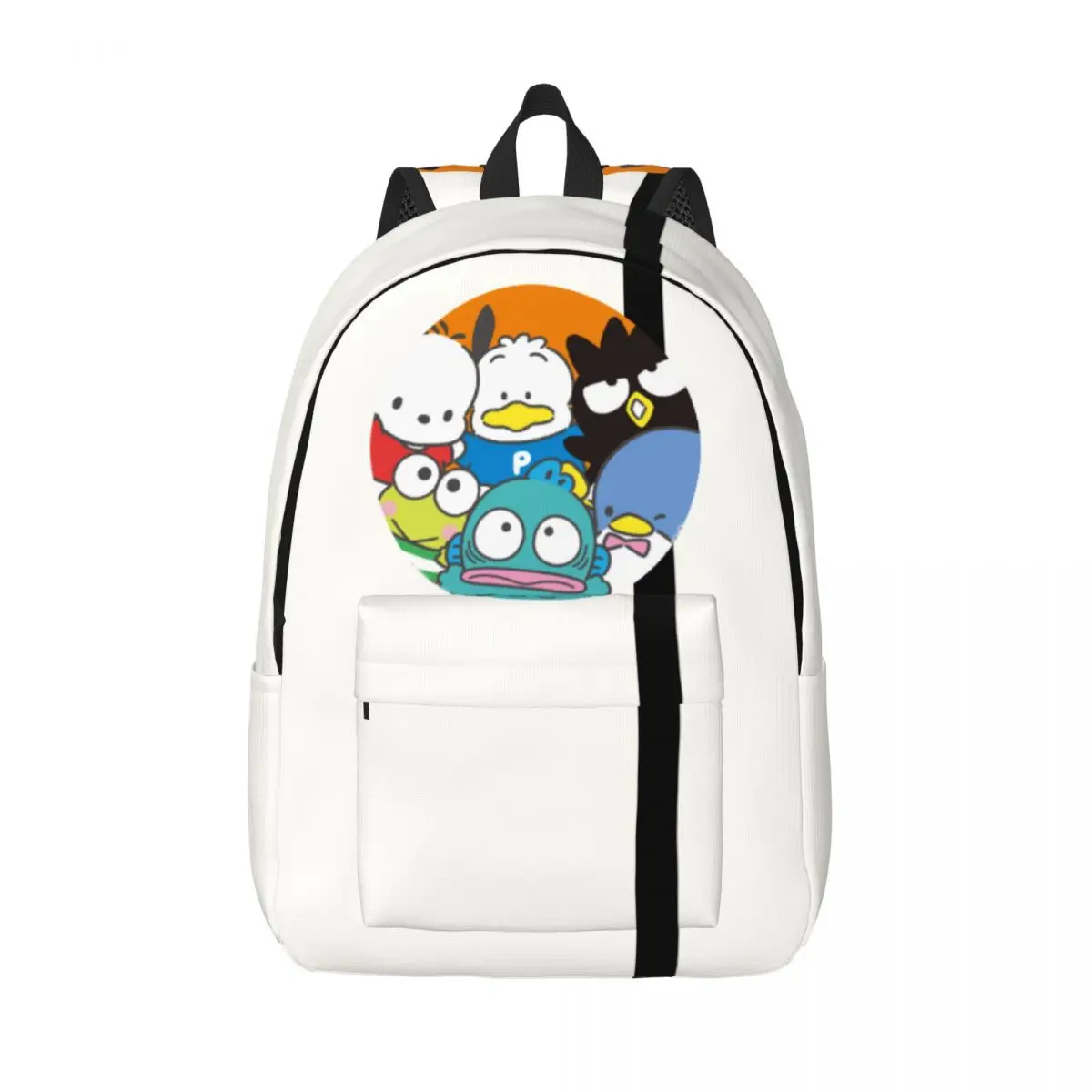 

Lightweight Cool Penguin Knapsack High School Sturdy Shoulder Sanrio BADTZ-MARU Female Book Pack For Gifts