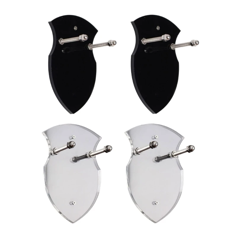 

Set of 2 Acrylic Wall Mount for Swords and Axes Practical Vertical Display Rack New Dropship