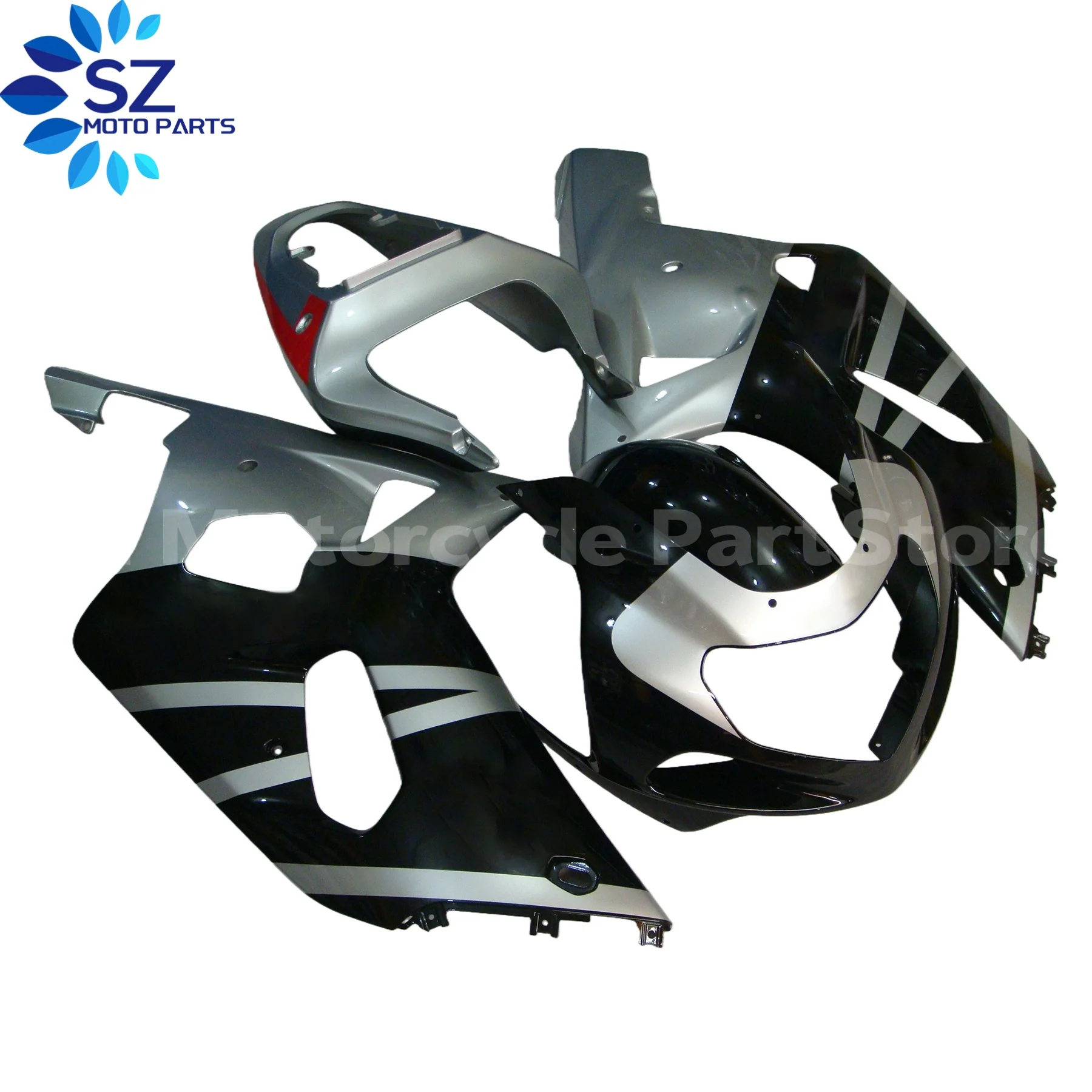 스즈키 GSXR600 750 K1 01 02 03 GSXR 600 GSXR750 2001 2002 2003용 오토바이 페어링 키트 차체 세트