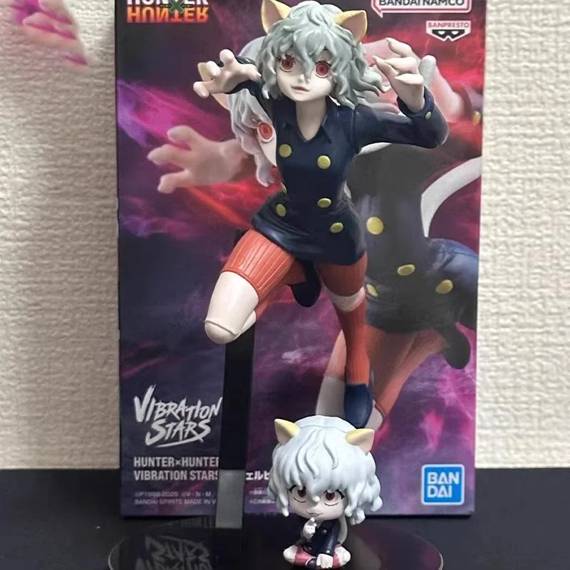 

Bandai In Stock Anime Hunter Hunter Vibration Stars Neferpitou Original About 16 Cm Figure Mode Collector Figurine Toys Gifts