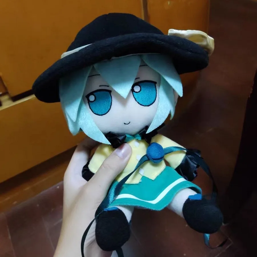 

20 см Komeiji Koishi TouHou Project, милая хлопковая кукла Fumo, аниме-фигурка, плюшевая игрушка, кукла, косплей, кавайный талисман, рождественские подарки