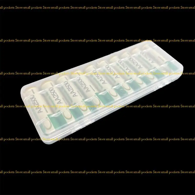 R1WD Flame Retardant Battery Organizing Box Clear View Design Suitable for Efficient Home Office Device Power Management