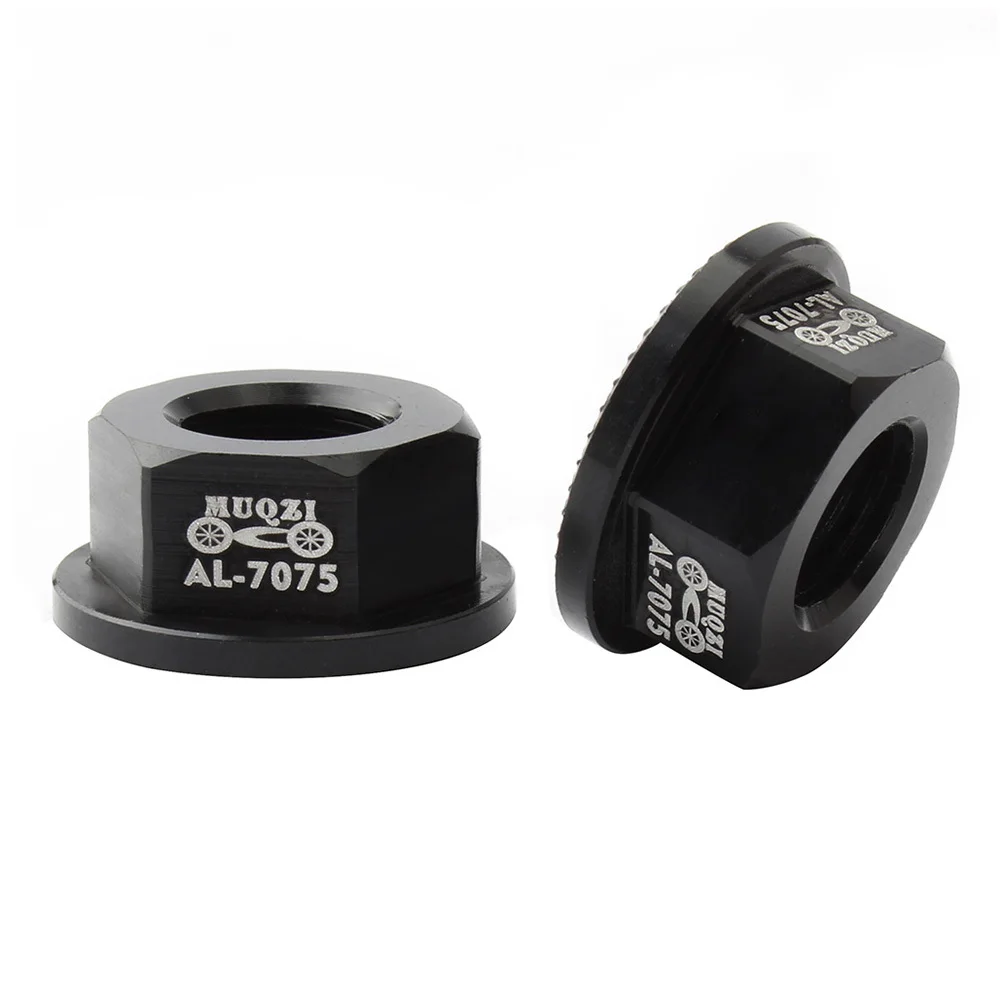 

7075 Aluminum Alloy M8 Screw Cap for Balance Bike Sliding Car Wheel Locking Flange Nut Anti-Rust Front Rear Wheel Use