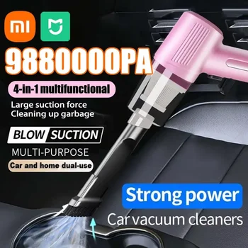Xiaomi MIJIA 9880000 Pa-aspiradora de coche inalámbrica, portátil, de alta potencia, succión, aparato de limpieza integrado, nuevo