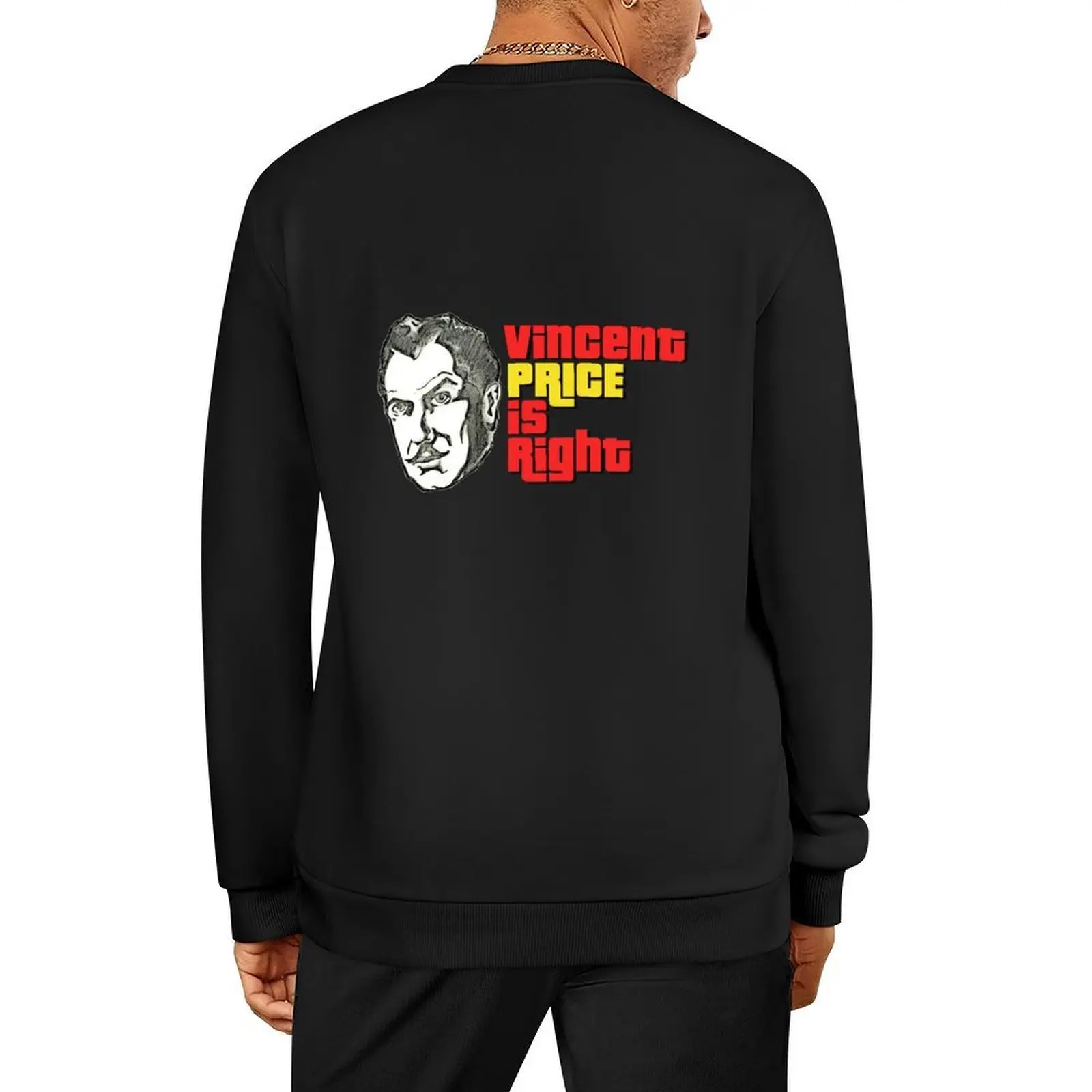 

Vincent Price is Right Larger Pullover male clothes men's sweat-shirt set autumn jacket men japanese style sweatshirts men