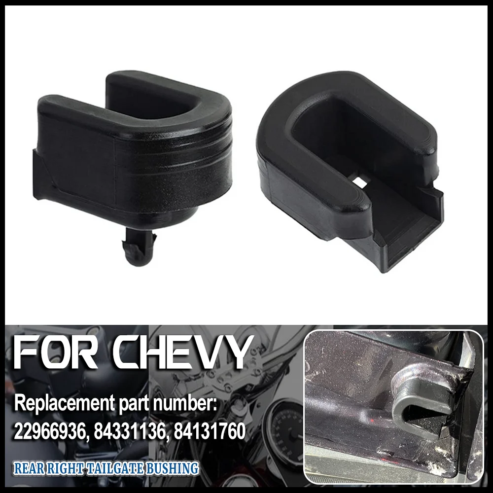 Tailgate Bushing Rear Right Passenger Side Replace 84331136 84131760 22966936 For Chevrolet Silverado Colorado GMC Sierra 14-20
