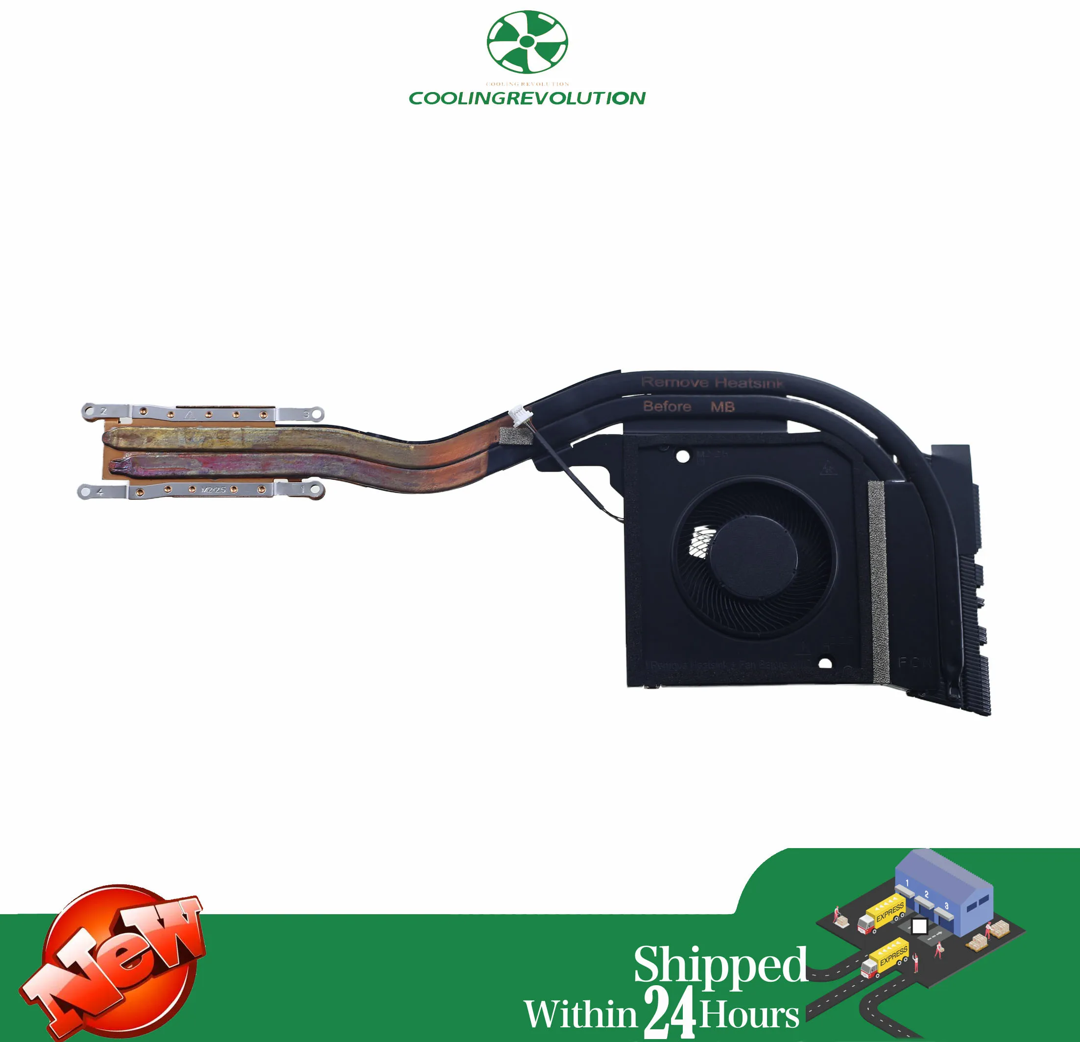 Laptop CPU Heat Sink Fan for DELL Latitude 7520 E7520 05GG6X 5GG6X AT30W002ZFL