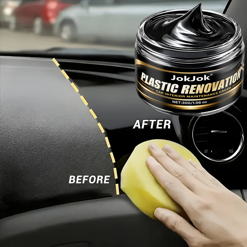 Car Plastic Restorer Ceramic Coating 2-3 Years Long-Lasting Protect Repair Whitening Black Shine Plastic Trim & Rubber Care