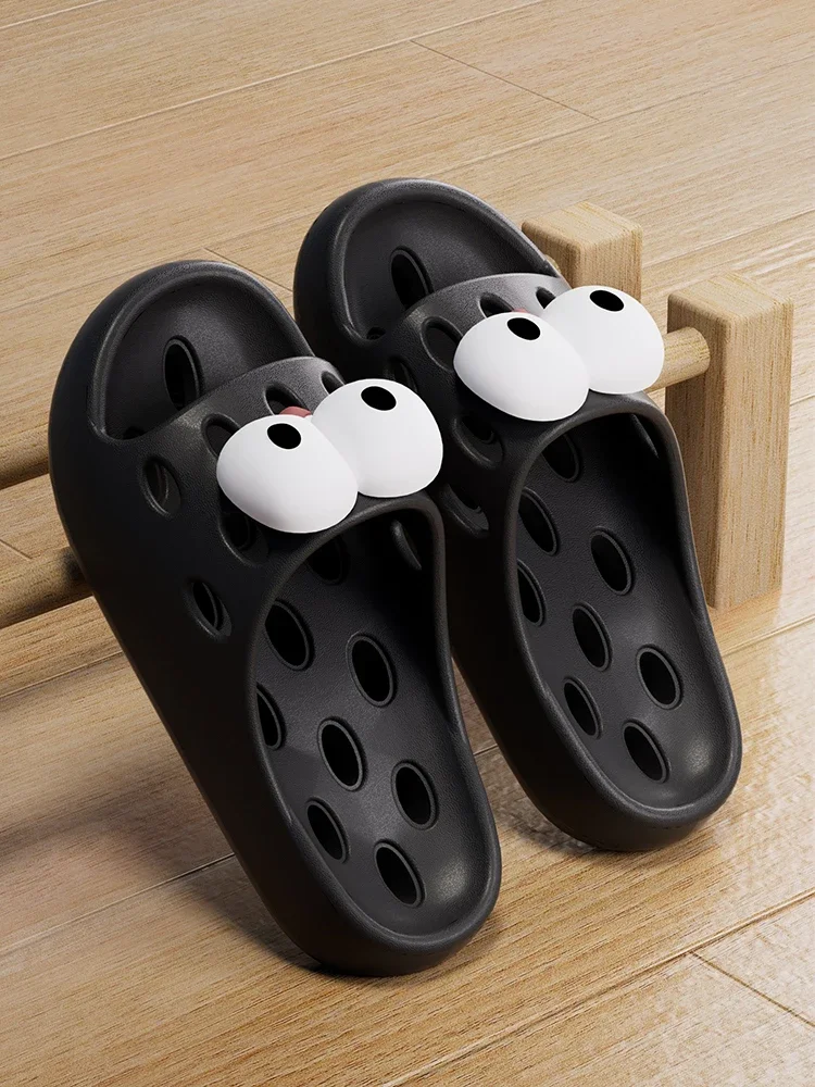 Zapatillas de baño con fugas, antideslizantes, de secado rápido, para parejas, para hombres y mujeres, uso interior en el hogar, zapatillas de ducha