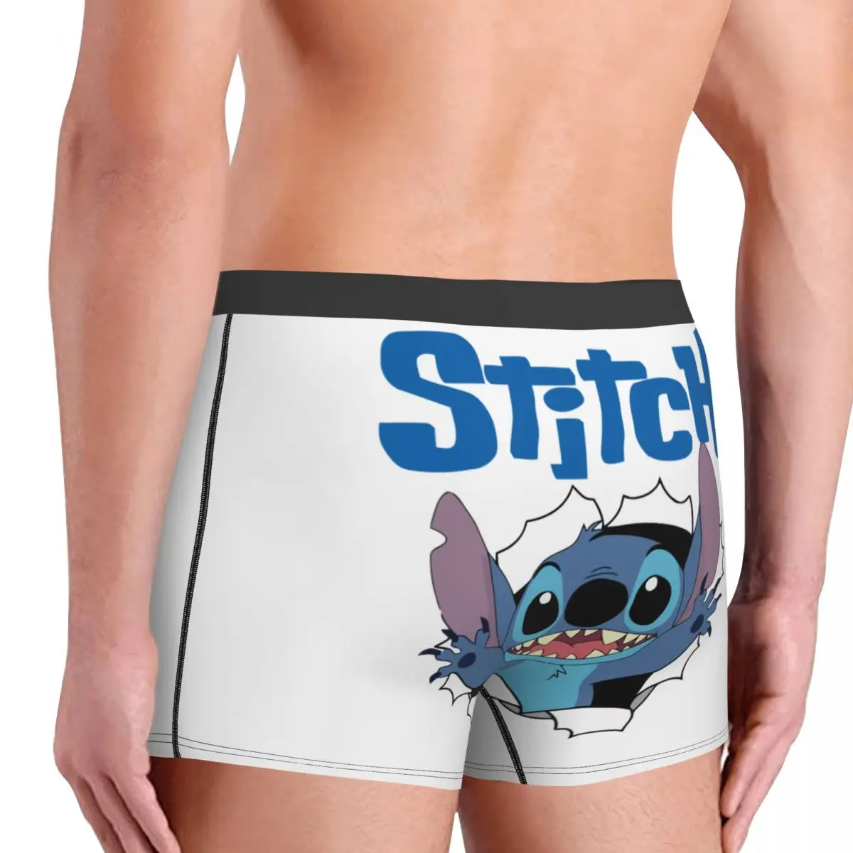 ذكر بارد غرزة التلفزيون الكرتون الرسوم المتحركة الملابس الداخلية الملاكم ملخصات الرجال تمتد السراويل السروال