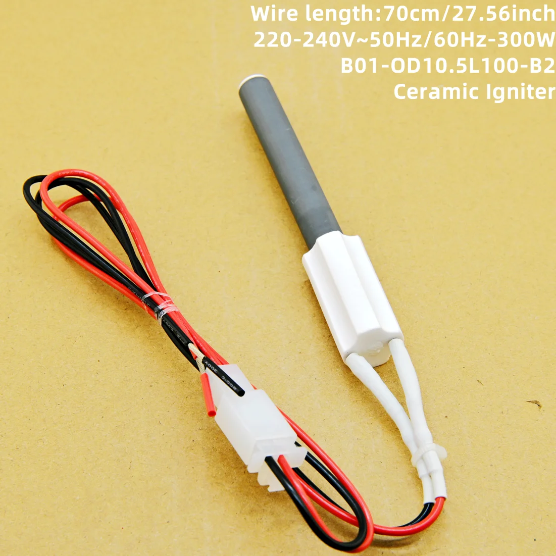 220V 300W Ceramic pellet Igniter Ceramic Igniter heating furnace Wood pellet biofuel ignition