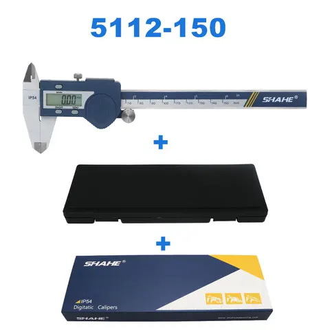 Цифровой штангенциркуль SHAHE 0-150 мм  из нержавеющей стали — фото товара