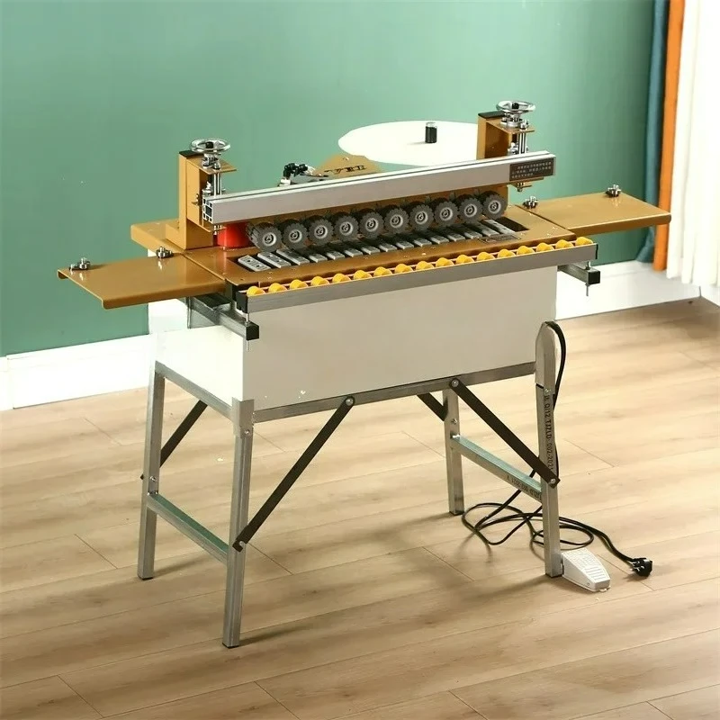 

Customizable New Fully Automatic Edge Banding Machine Small Woodworking Trimming and Polishing Edge
