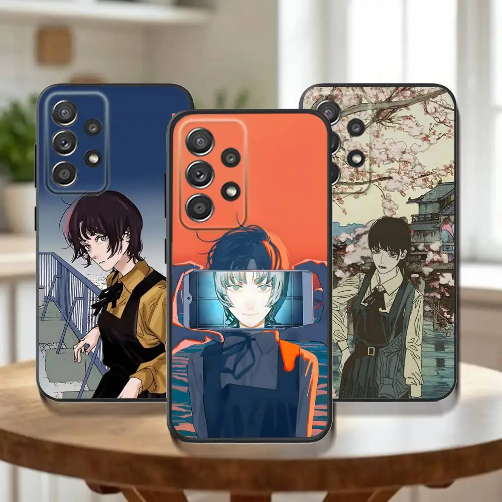 

Anime Goodbye Eri Phone Case For Samsung Galaxy A 91,80,73,72,71,53,52,51,22,5G Shockproof Soft Black Cover