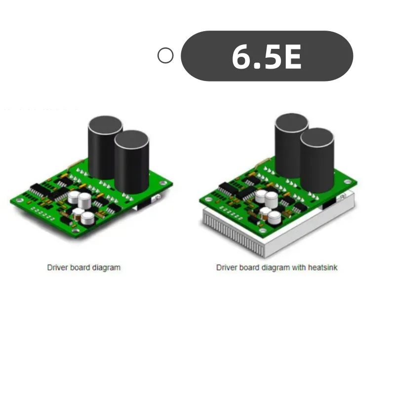 

JYQD-V6.5E 36V-72V BLDC Motor Driver Board 16A Sensorless Brushless Controller PWM/0-5V Speed Control for 3-Phase DC Motor