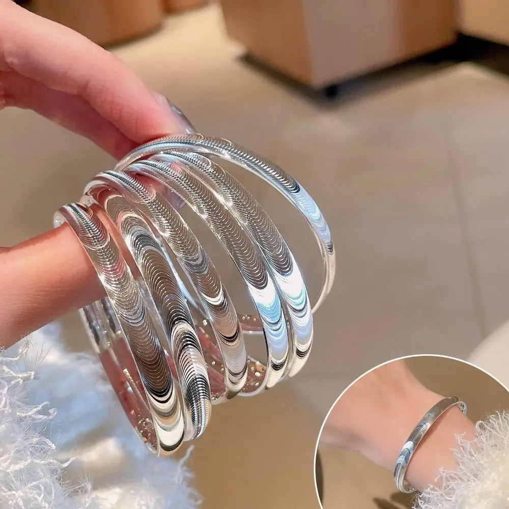 جديد النحاس القطط العين سوار قابل للتعديل المألوف الفضة الإسورة بسيطة مفتوحة مجوهرات اكسسوارات