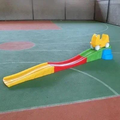 Three-section sliding lane rail car slide Trolley sliding sled slide slide