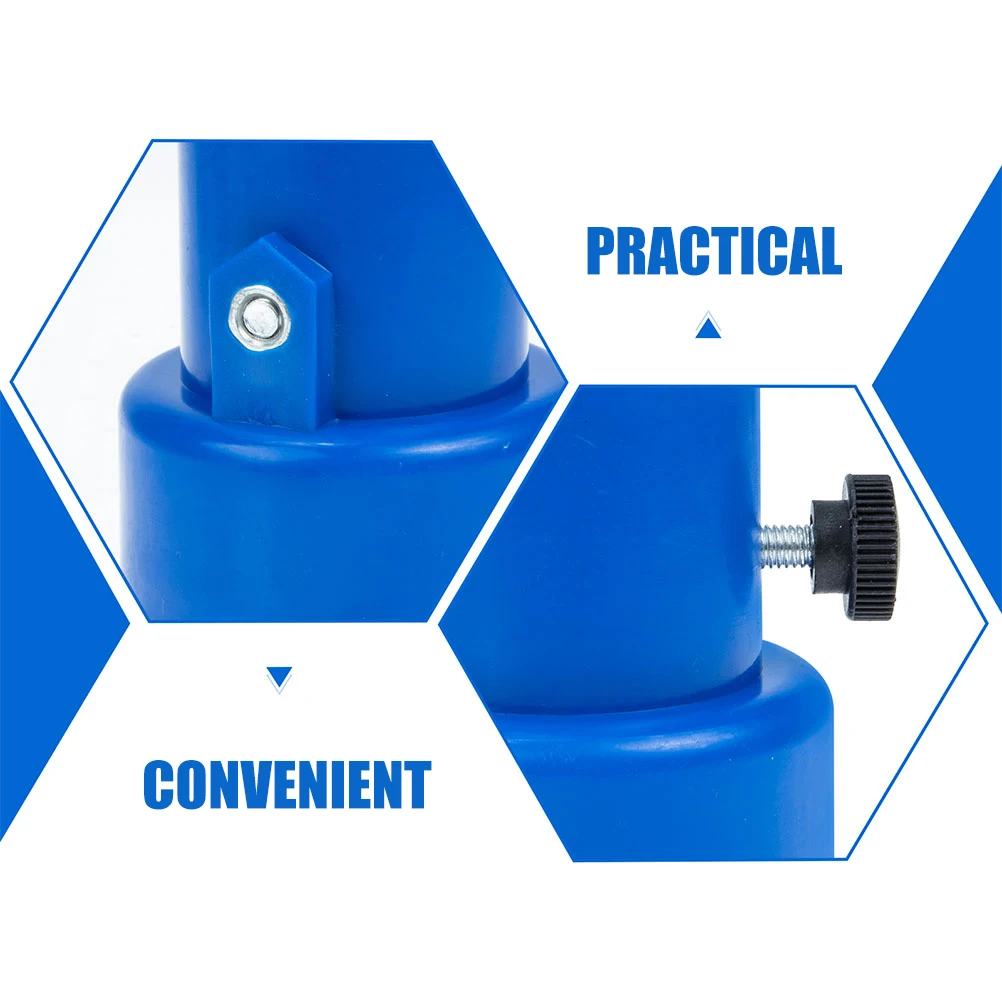 

3 set 3 Sets Trampoline Pole Caps Wear-Resistant Pp Protective Covers For Safety Net Fixing Durable Outdoor Replacement Parts