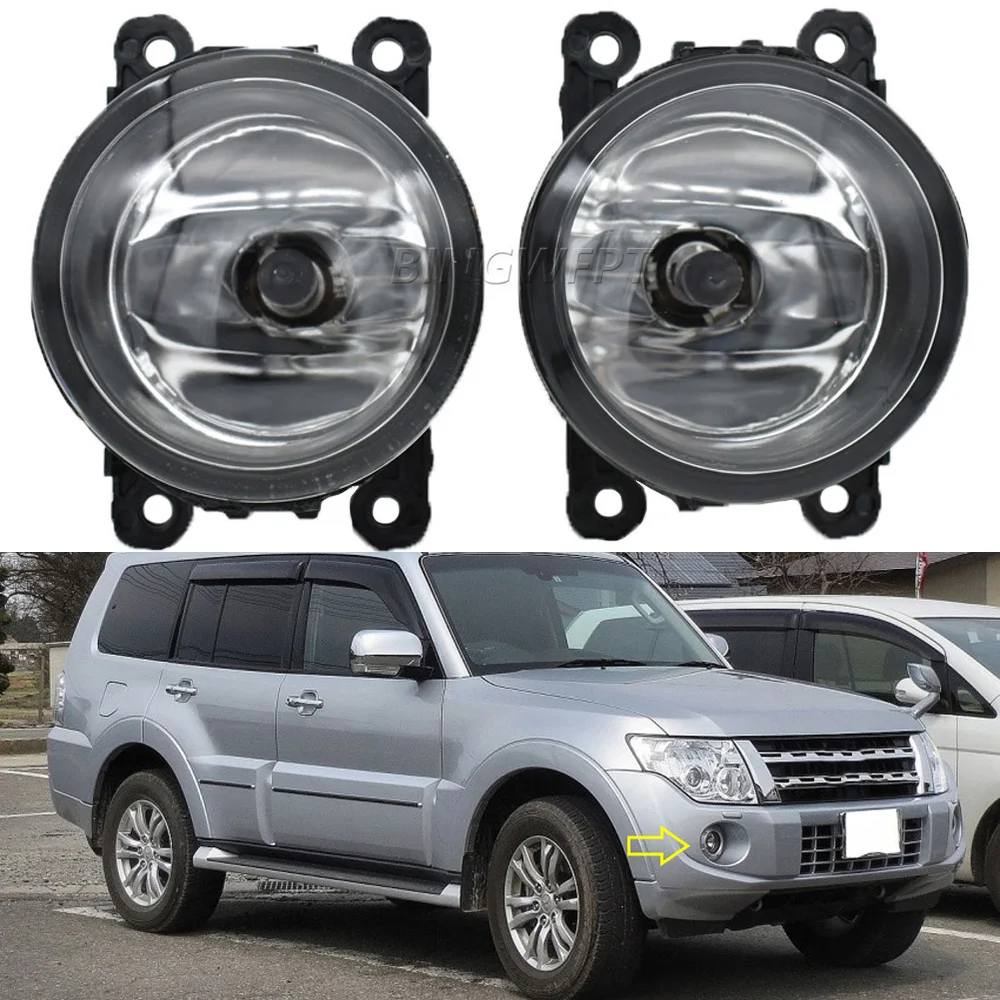 

Противотуманные фары DRL для Mitsubishi Pajero Montero Shogun 2008 09 10 2011 2012 2013 2014 Противотуманные фары Дневные ходовые огни
