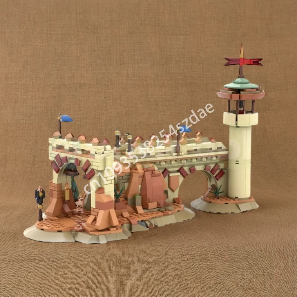 

1000pcs MOC Carja bridge Building Blocks Assemble STEAM Learning Space imagination up Solve the problem up Christmas toy Gift