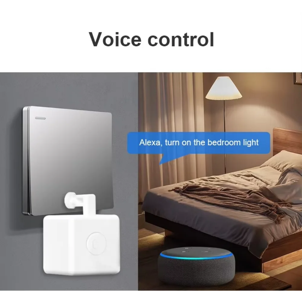 Tuya Finger Robot Zigbee/Bluetooth Fingerbot Plus CR2 Battery Version Robot Button Pusher Switch Bot Work With Smart Life App
