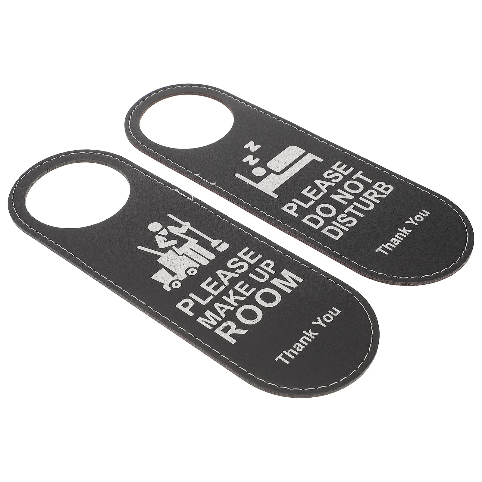 Do Not Disturb Sign Hotel Door Outdoor Signs Please Make Up Room Office Black Handle